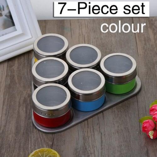 Stainless steel condiment bottle with powder canister, close net condiment , barbecue pepper and pepper canister canister sets