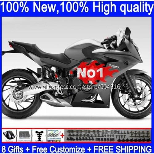 CBR650F For HONDA CBR650 CBR 650 F 109MC.12 glossy grey CBR 650F 2011 2012 2013 2014 2015 2016 CBR-650F 11 12 13 14 15 Fairing