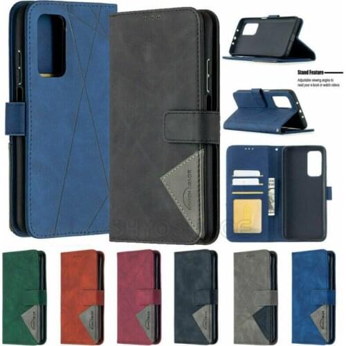 For Xiaomi Redmi Mi 8 9 8A 9A Note 9 Pro 9S 9C Luxury Leather Holster Stand Flip Case Cover For Xiaomi Poco X3 / X3 NFC Cover