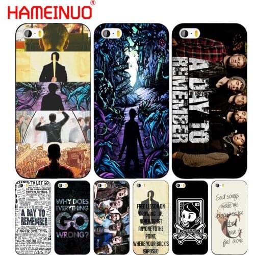 HAMEINUO A Day To Remember cell phone Cover case for iphone 6 4 4s 5 5s SE 5c 6 6s 7 8 plus case for iphone 7 X