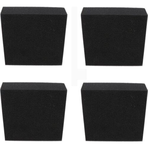 Needle Felting Mat 4 Pack High-density for Beginners Needle Felting Kit Pad Felting Base Black Foam Felting 10x10x3cm