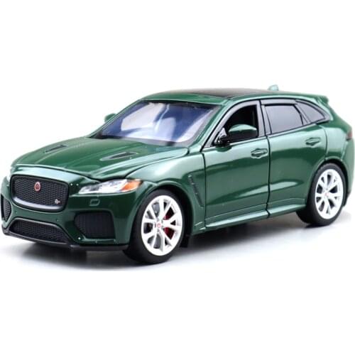 1/32 Jaguar F Pace JKM Diecast Metal Model Car Toys Kids Sound Lighting