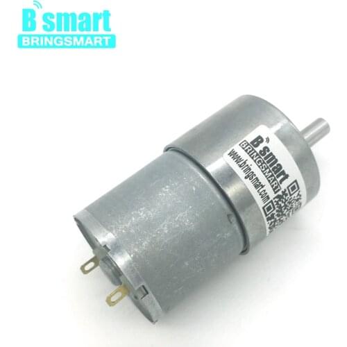 Wholesale JGB37-3530 Gear Motor High Torque 12v DC Motor 7-1600rpm Motor Reduction Gearbox Box Motor Electrico 6v 24v Reversible