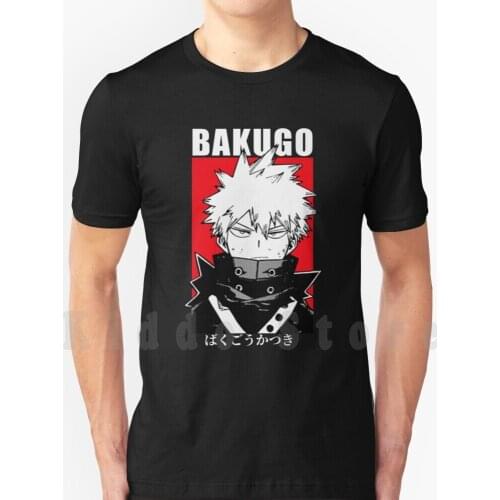Bakugo Looking T Shirt Men Cotton Cotton S - 6Xl Bakugo Bakugou Bnha Bnha Bnh Boku No Hero Hero Aca Mha Anime Manga Cute