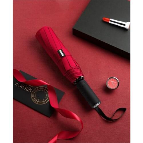 German automatic umbrella folding umbrella large oversized sunny umbrella mens storm umbrella automatic umbrella