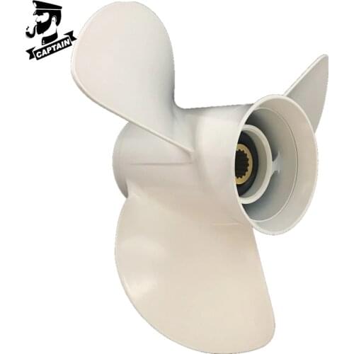Captain Propeller 13 1/2X15 Fit Yamaha Outboard Engines 50/60/70/75/80/85/90/100/115HP Aluminum 15 Tooth Spline 6E5-45947-00-EL