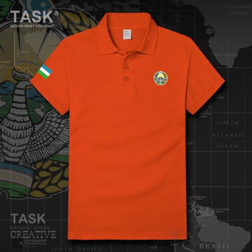 Army Uzbekistan Uzbekistani UZB O'zbekiston Uzbekistan Uzbekistani casual Polo shirts men cotton Breathable Business men shirts