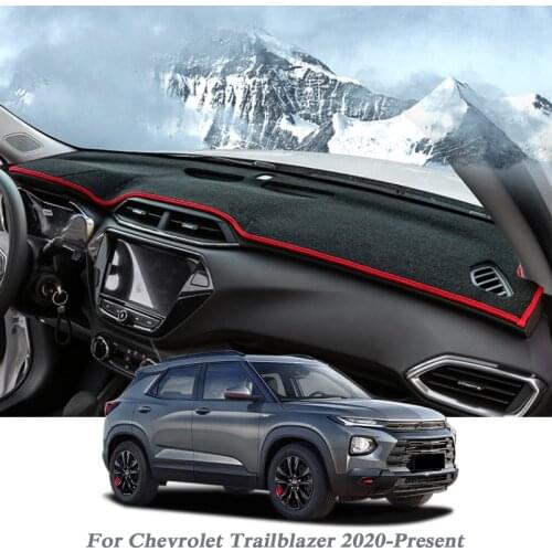 Car Styling Dashboard Avoid Light Pad Instrument Platform Cover Mats For Chevrolet Trailblazer 2020-Present LHD&RHD Anti-dust