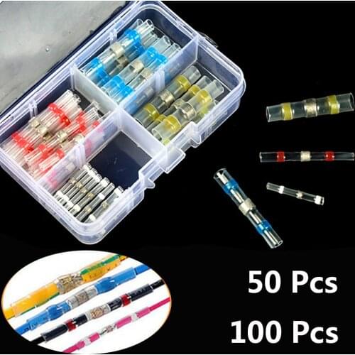 SST Waterproof Solder Seal Sleeve Heat Shrink Butt Connectors Splice Terminals Wire Connector Fashion Insulation Electrical