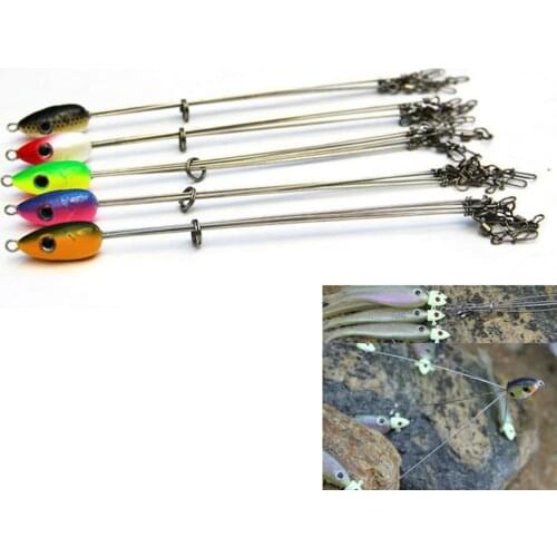 2pcs/Lot Fishing Lure Alabama Rig Umbrella Rig Swim Bait Hard Bait Shallow Bass Walleye Crappie Minnow