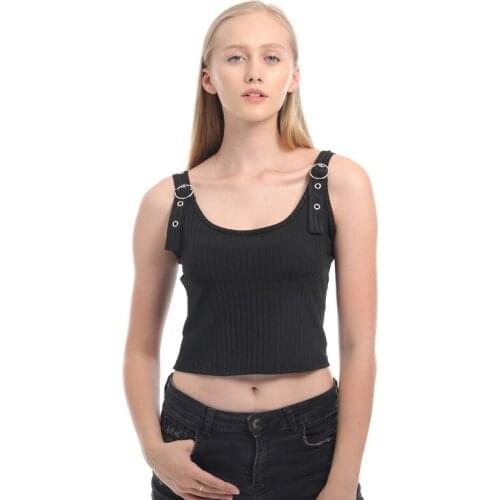 2019 Women Sexy Summer Casual Sleeveless Tank Top Backless Solid Vest Tanks