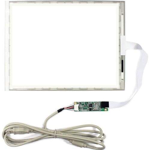 USB Type Controller 2.54mm Pitch 10.4inch 5 Wire Resistive Touch Panel 10.4inch 5 wire Touch Panel 249mm x186.5mm