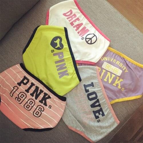 5Pieces PINK 1986 LOVE DREAM Girls Briefs Trunk Baby Boxers Kids Shorts Child Panties Pure Cotton Pants Children Underwear 2-9Y