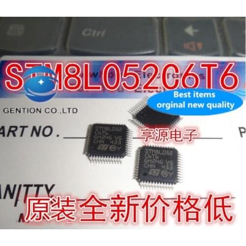 5PCS STM8L052C6T6 STM8L052 microcontroller in stock 100% new and original