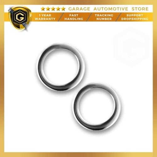 For Renault Clio 4 Stainless Steel Chrome Accessory Fog Frame-2012-2015