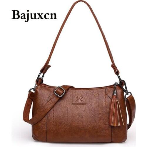 Brand fashion ladies bag 2021 new high quality leather tassel shoulder messenger bag designer classic trend handbag coin purse