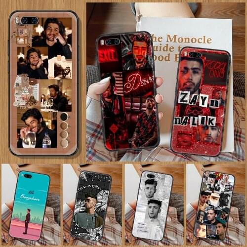 Zayn malik Phone Case For Xiaomi Mi Note 8 9 10 11 9T 10T A3 Lite Pro Ultra black trend funda painting shell art bumper tpu Etui