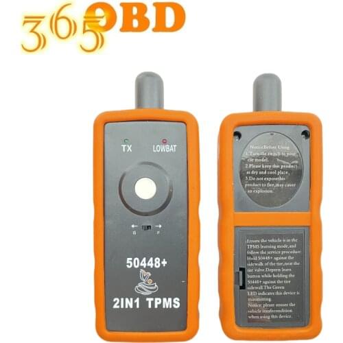 EL50448 PLUS Auto Tire Pressure Monitor Sensor System 2 IN 1 Electronic 50448+ 2IN1 TPMS for GM For Ford TPMS Reset Tool
