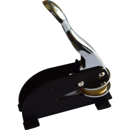 Personalized wedding stamp embossing seal custom design 45mm or smaller(portable)