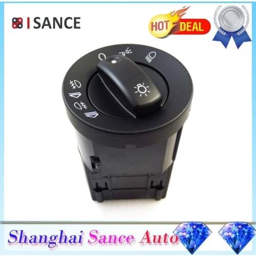 ISANCE Auto Head Light Headlight Switch 8E0941531C / 8E0 941 531C For AUDI A4 B6 B7 2001 2002 2003 2004 2005 2006 2007 2008