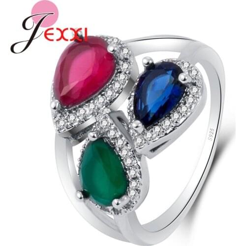 Special Charm Design 925 Sterling Silver Ring For Women Noble Celebrities Evening Party Constant Love Vintage Rings