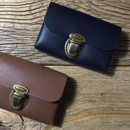 Leather craft template cutter no stitch small wallet knife template mould leather hole punches tool set deri el aletleri