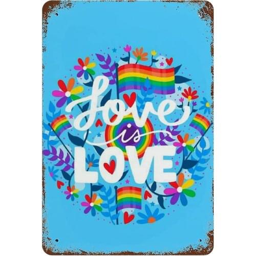 LGBT Flag Gay Pride Plaque Poster for Cafe Bar Pub Beer Wall Decor Art Tin Sign Group Therapy Practiced Here Vintage Metal Tin