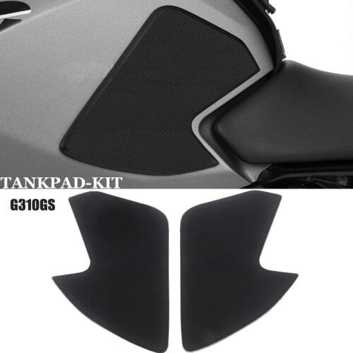 NEW Motorcycle Side Fuel Tank Pad Rubber Sticker For BMW G310GS G310R G 310 GS R