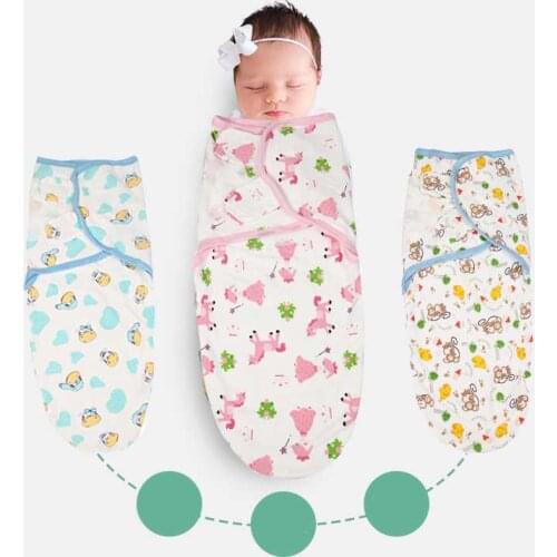 Newborn baby swaddle wrap parisarc 100% cotton soft infant newborn baby products Blanket & Swaddling Wrap Blanket Sleepsack