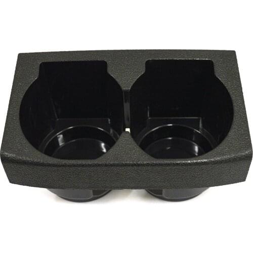 Center Console Cup Holder Storage Box Stylish Car Interior Accessory For Nissan GU Patrol Y61 4WD 4X4 Black/ Dark Gray