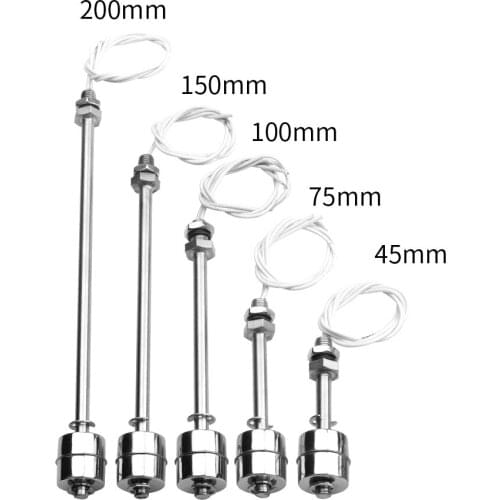 Stainless Steel Liquid Float Switch High Temperature Resistant Water Tower Water Tank Automatic Liquid Level Controller Sensor