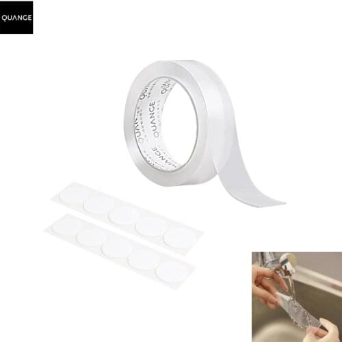 Xiaomi mijia Everyday Elements Magic Seamless Transparent Tape Double Sided No Trace Tape Repetition Use Washable No Trace Tape