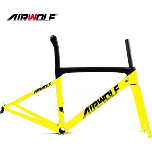 V Brake Carbon Road Bike Frameset Aero 700C Internal Cable Routing Matte Glossy Carbon Road Bicycle Frames 44 49 52 54 56 58cm