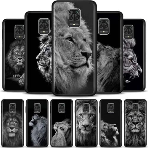 Lions Silicone Phone Case For Xiaomi Redmi Note 9S 9 9A 9C 9i 8T 8 Pro 8A 7 7A 6 6A K20 K30 Soft Back Cover Coque