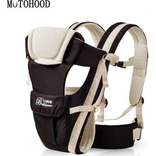 MOTOHOOD Baby Wrap Sling Backpacking Backpack Kangaroo Baby Carriers Sling Infant Carrier Breathable Front Facing Baby Sling