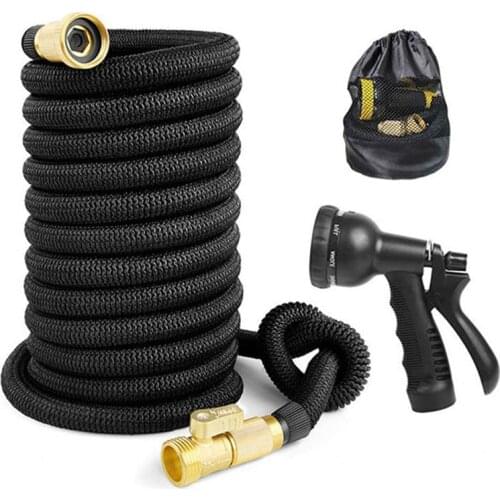 Gardening Hose Magic Telescopic Watering Hose High Pressure Car Wash Hose Nozzle 5M-30M Lightweight Wear-Resistant 3/4 Hose