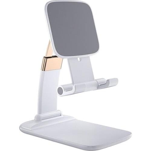 Telescopic Adjustable Mobile Phone Holder Foldable Cell Phone Tablet Stand for Desk Compatible With All Phone Multi Angle Holder