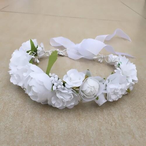 Spring Flower Floral Wreath Crown