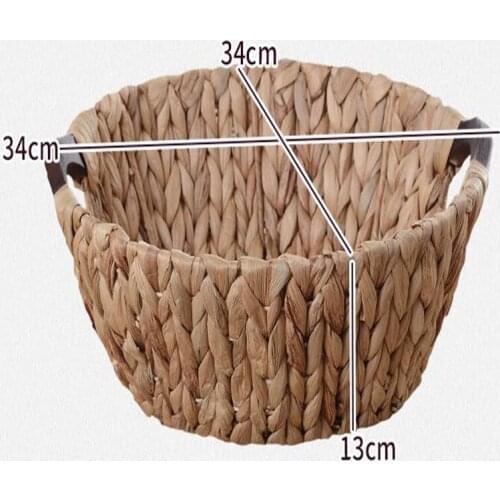 Vietnam seaweed woven storage basket toy underwear cosmetics desktop debris storage box fashion basket