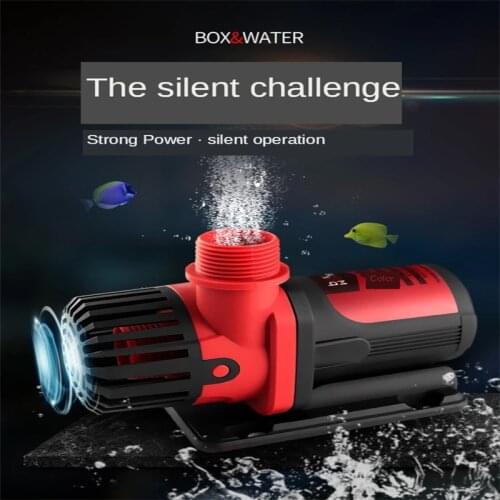 Aquarium DC Variable Frequency Water Pump Large Flow Adjustable Submersible Water Pump High Lift Fish Tank Silent Pump 220V 24V