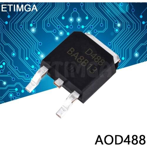 10PCS/LOT AOD488 D488 D472 TO-252 Transistor SMD SOT-252