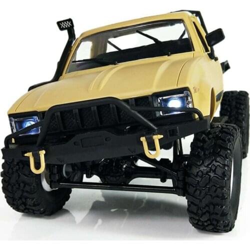 2.4G RC Car Desert Mountain Four-wheel climbing Rock Vehicle Models Kids and Adults Remote Control RC Off-Road Truck Toys Car