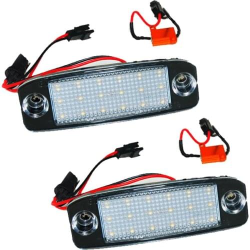 2Pcs Car LED Number License Plate Lights for Kia Sportage 2011~ For SONATA 10 10~13 For SONATA YF 10MY 2010~2013 GF 10