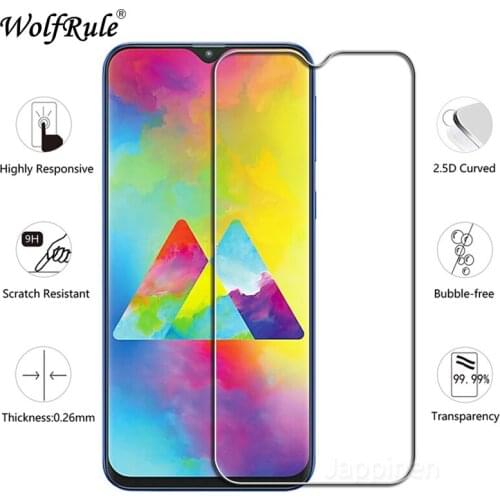 2PCS Screen Protector For Samsung Galaxy M20 Glass For Samsung M20 9H Hardness Tempered Glass For Samsung Galaxy M20 Phone Film