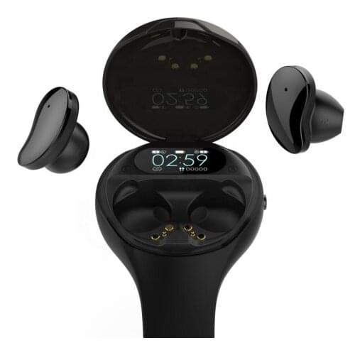2020 Newly Arrival Wireless Earbuds BT earphone Two in one Smart Watch TWS Earphone with multi function