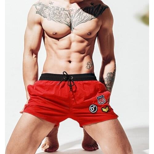 2020 Surf Boardshorts Mens Beach Board Swim Shorts Swimwear Men Swimming Trunks Quick Dry Lined Gym Sport Running Workout Shorts