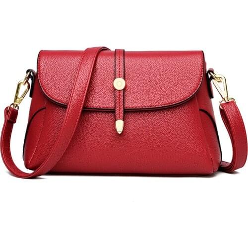 2021 New women Fashion luxury hand Bags women Bags designer Leather Crossbody Shoulder Bags for women Solid color