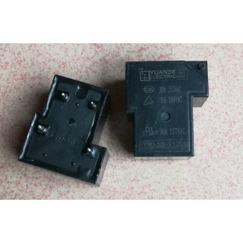 5pcs/lot 100%Original New Relay Y90-SS-112DM 12VDC Y90-SS-124DM 24VDC Y90-SS-124DM-HJ Y90 SS 124DM 12V 24V 30A 4PIN