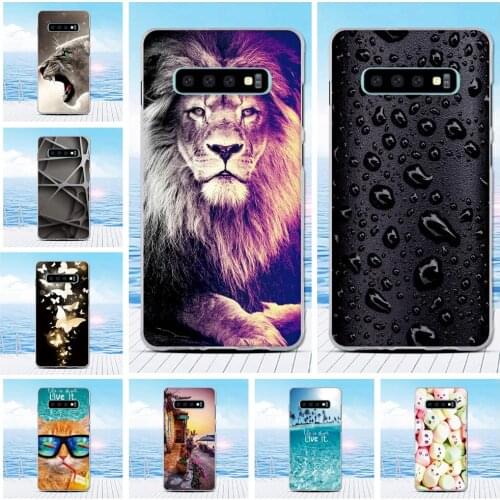 Cute Coque For Samsung Galaxy S10 Plus TPU Phone Case For Samsung S10 Plus Silicone Shell For Samsung S10 Plus Protective Fundas