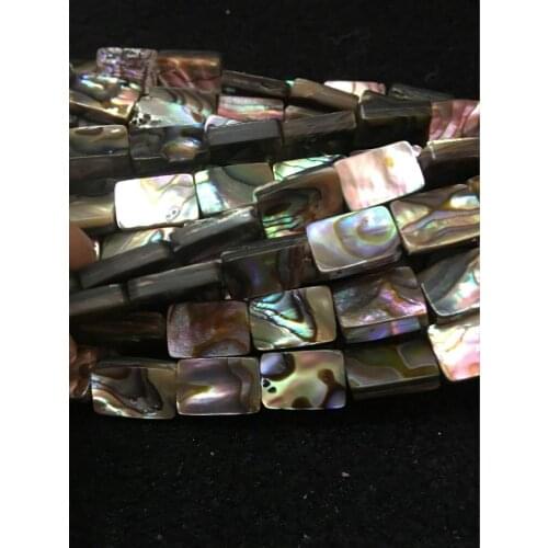 Natural abalone shell earrings necklace pendant necklace accessories hole DIY abalone seashellsabalone inlaypendant abalone